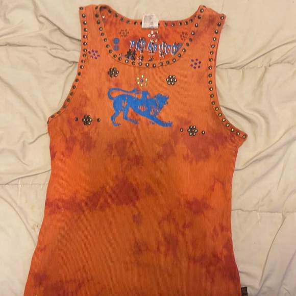 Parasuco Tops - VINTAGE PARASUCO SLEEVELESS RHINESTONE (L/G)